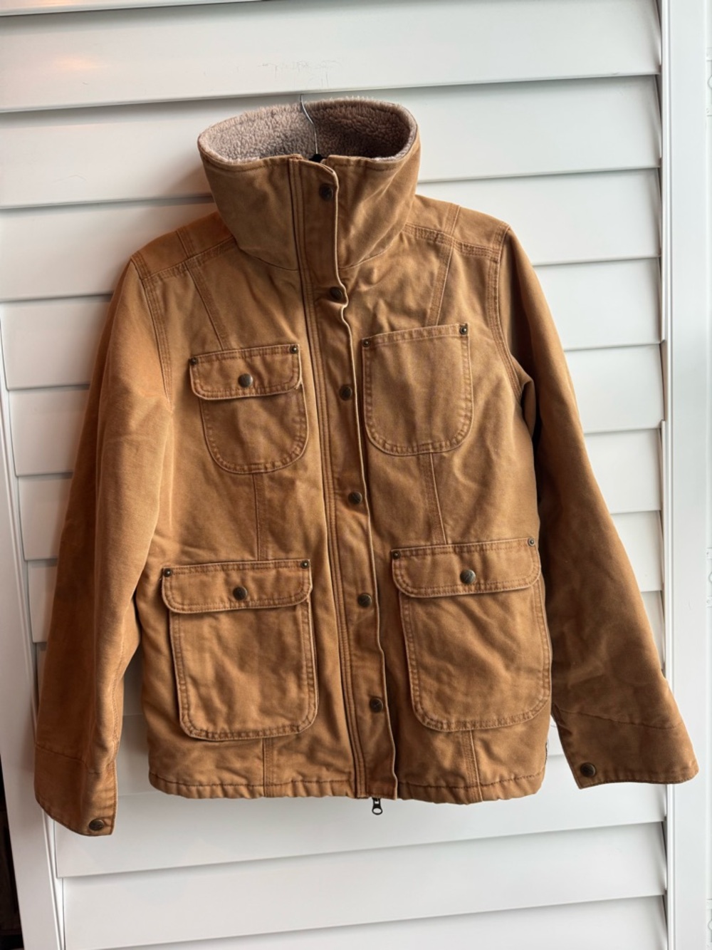 Carhartt Canvas Sherpa-Lined Field Jacket